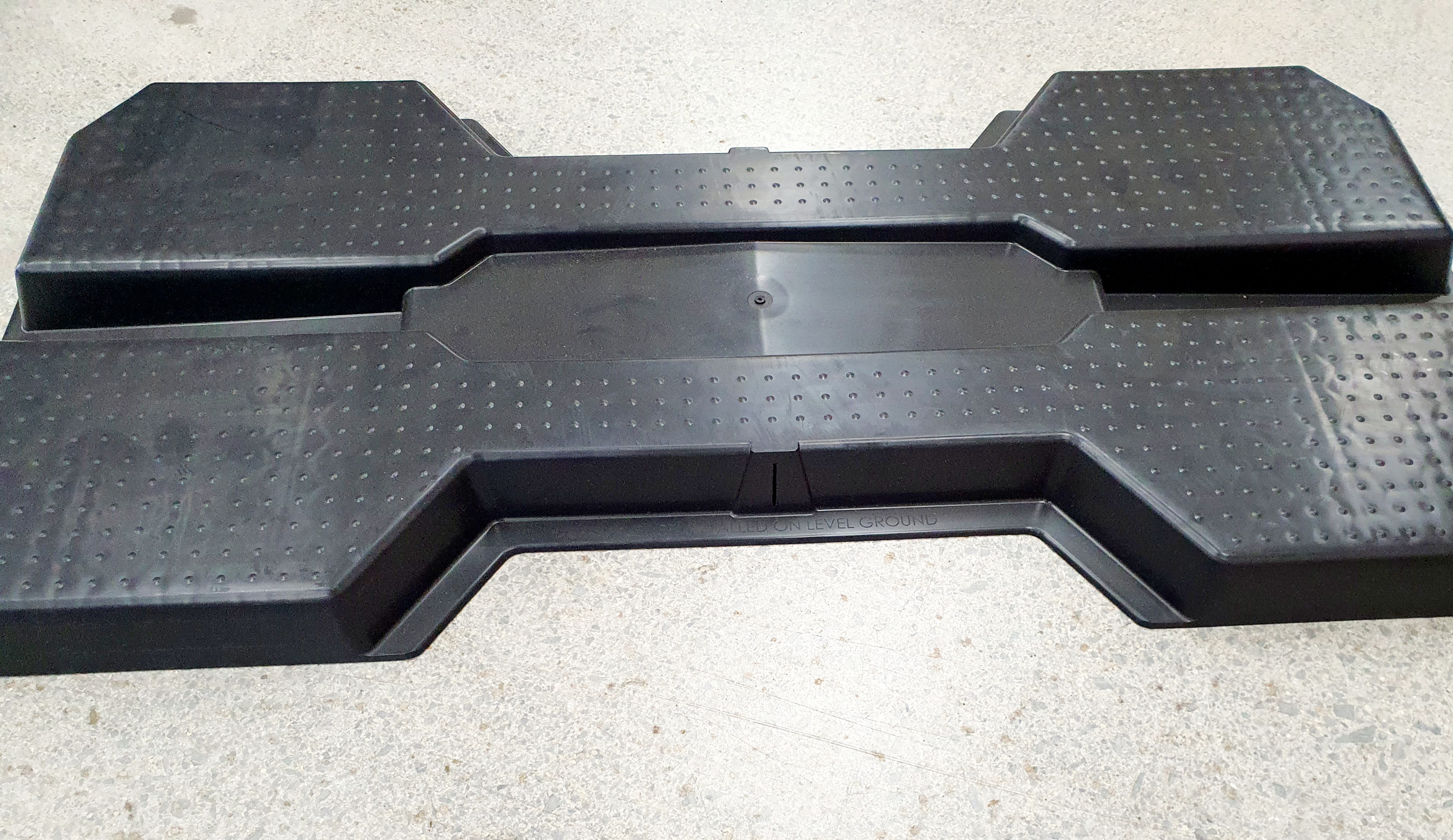 Tuff Slab AC Mounting Slab Black