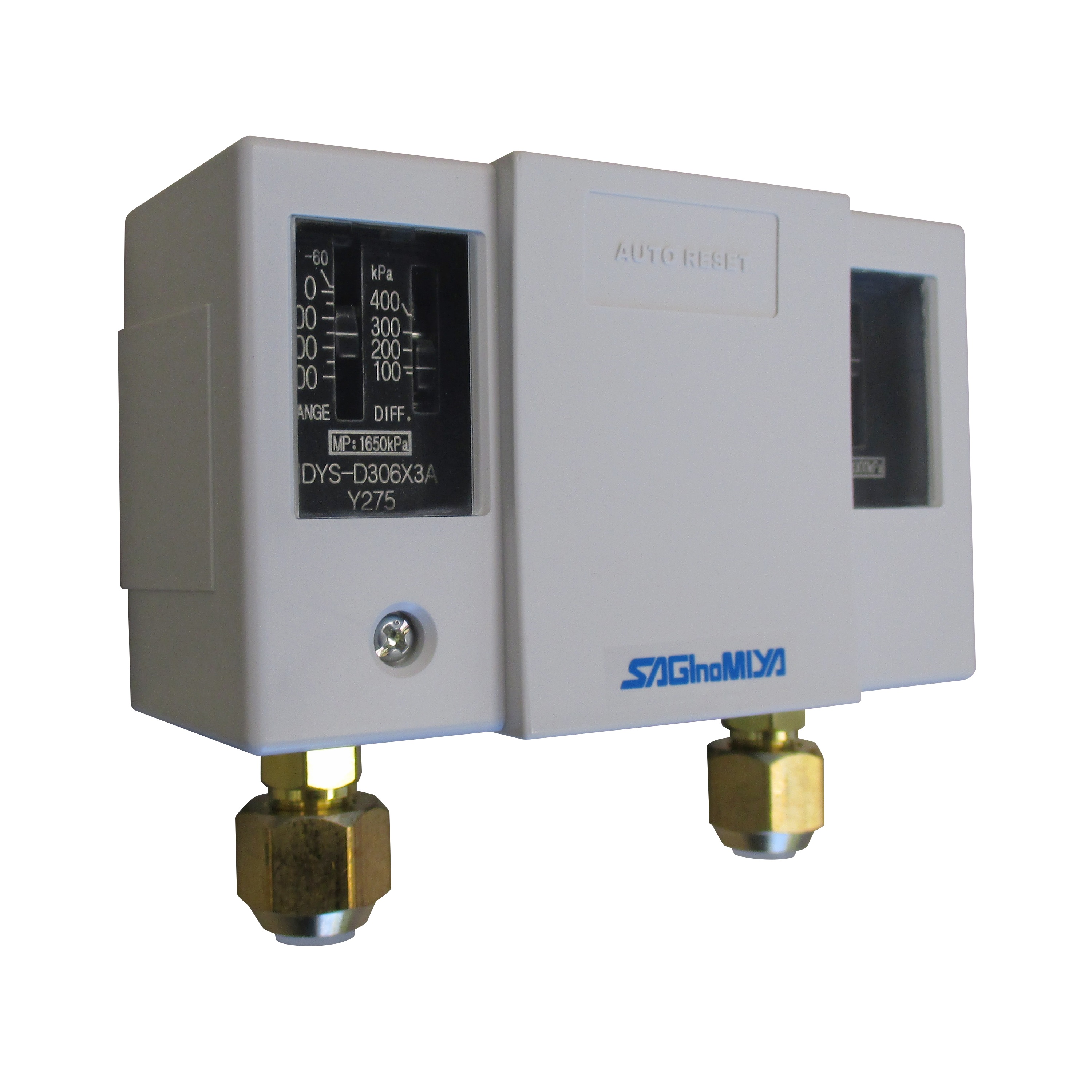 Saginomiya DYS-D306X3A Dual Pressure Switch -60 to 600KPa