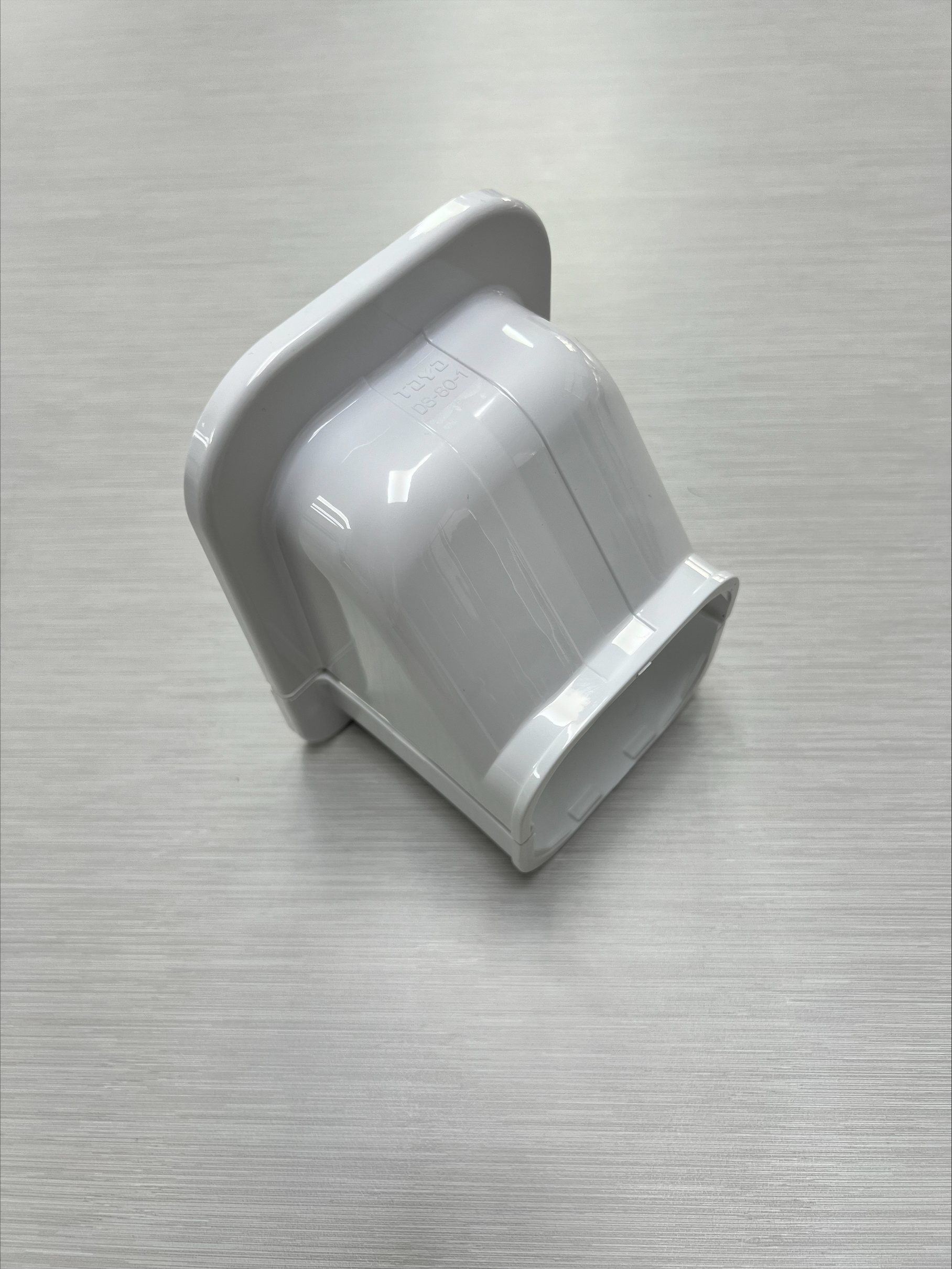 Duct Ceiling Cap 80mm White WDS-80