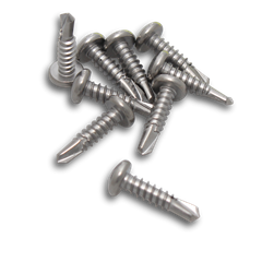 S/S TEK SCREW 10GX20MM PK55