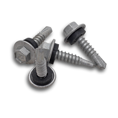 TEK SCREW 12GX25MM METAL PKT70