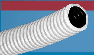 Insulated Flex Drain Pipe 19mm x  20 meters